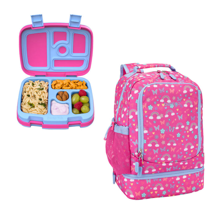 Bentgo Kids Prints Lunch Box & Backpack W7