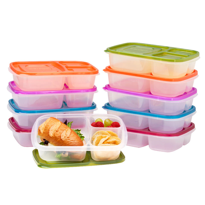Bentgo Easyboxes 3-Compartment Food Containers 20-Piece Set W5