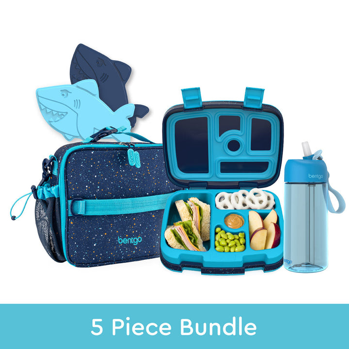 Bentgo Kids Prints Lunch 5-Piece Set with Ice Packs R7
