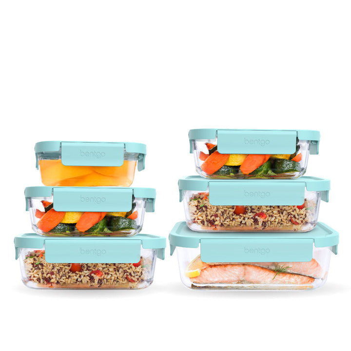 Bentgo Glass Leak-Proof Food Storage Set (12-Piece) N0