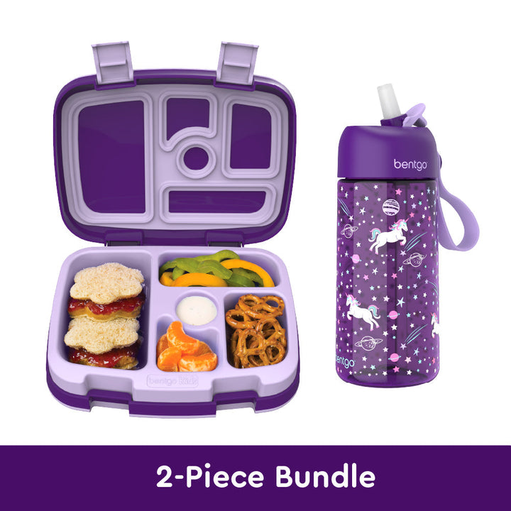Bentgo Kids Prints Lunch Box & Water Bottle O7